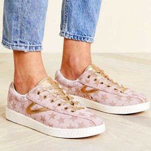 COPY - Tretorn Nylite 25 Plus Sneaker Pink Gold Star 6